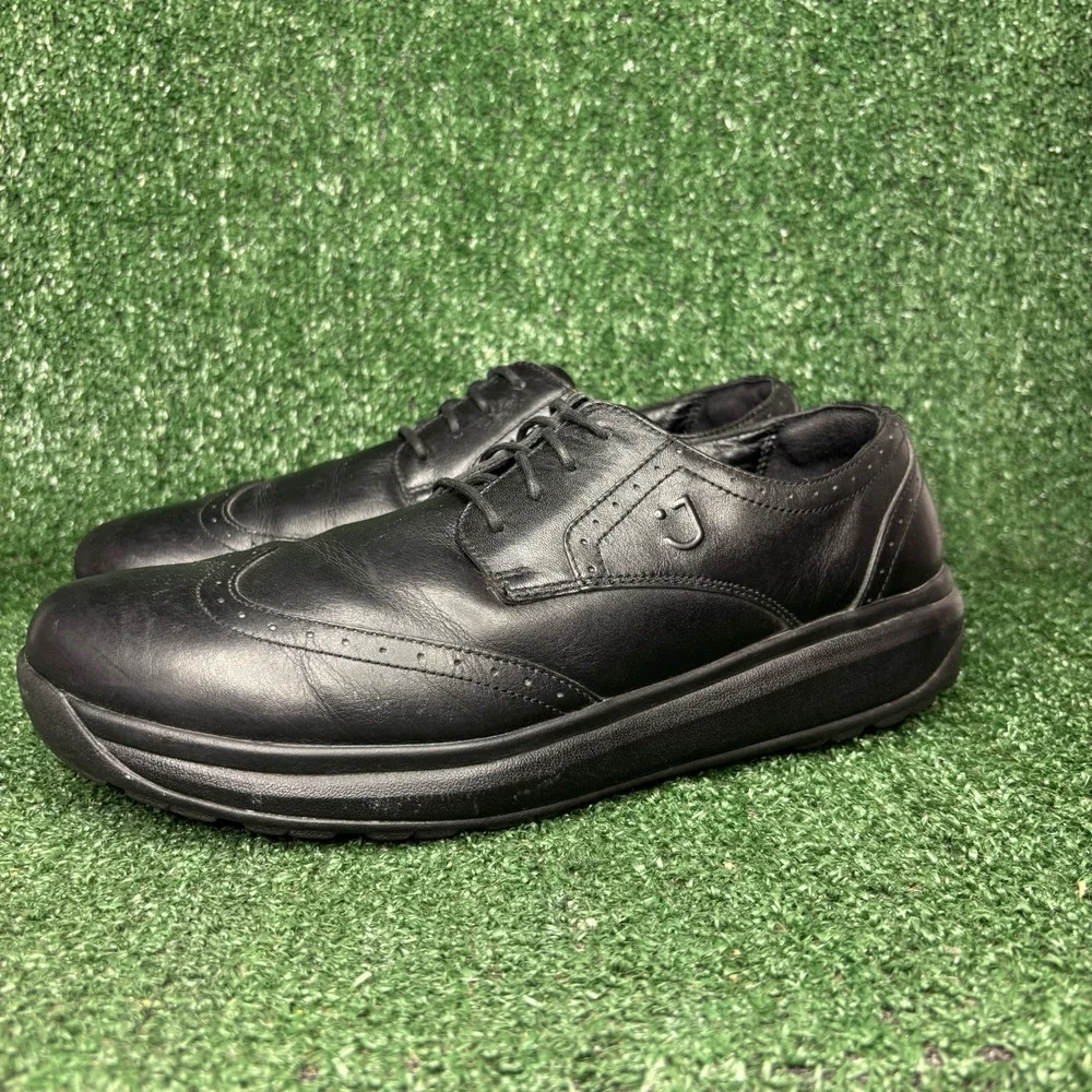 Joya Paso Fino Wingtip Brogue Leather Comfort Orthopedic Oxford Black‎ Mens 11